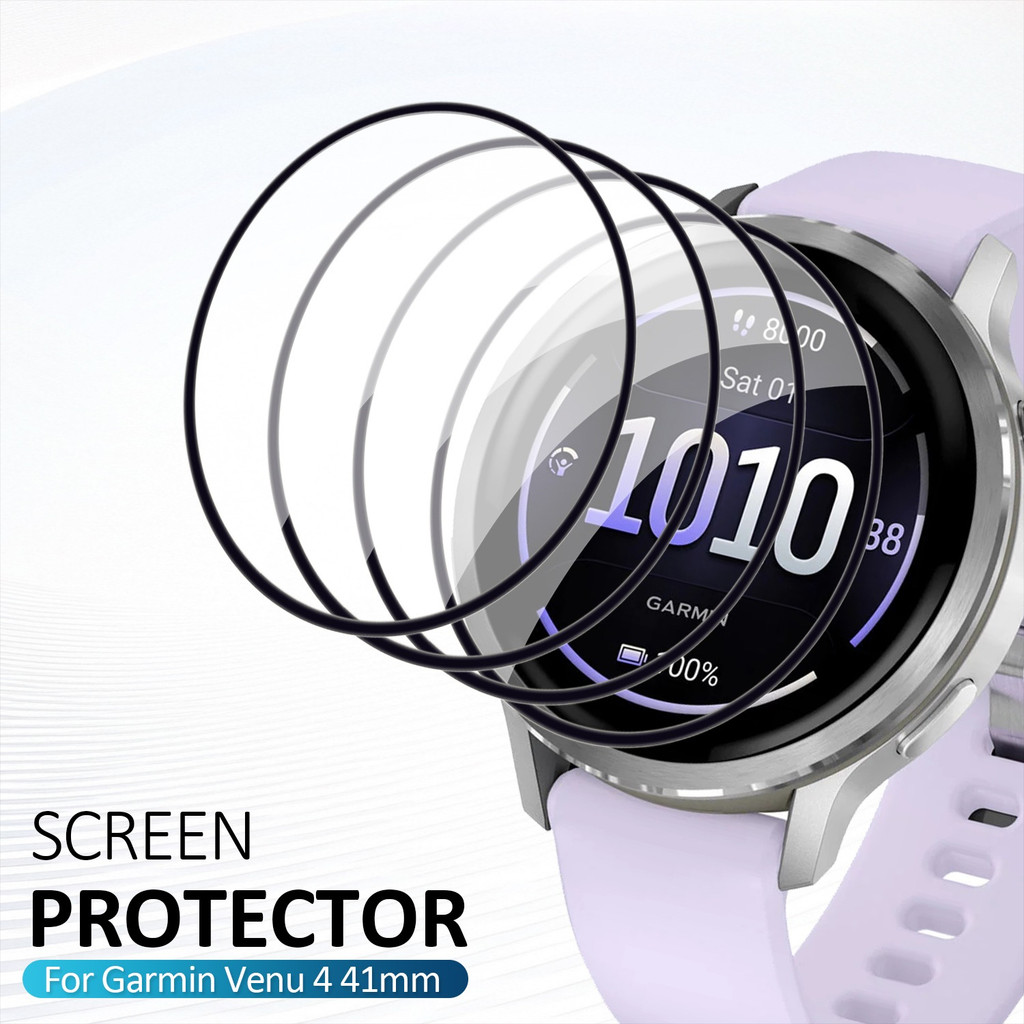 Watch Face Protector - 4 sztuki folii ochronnych HD na