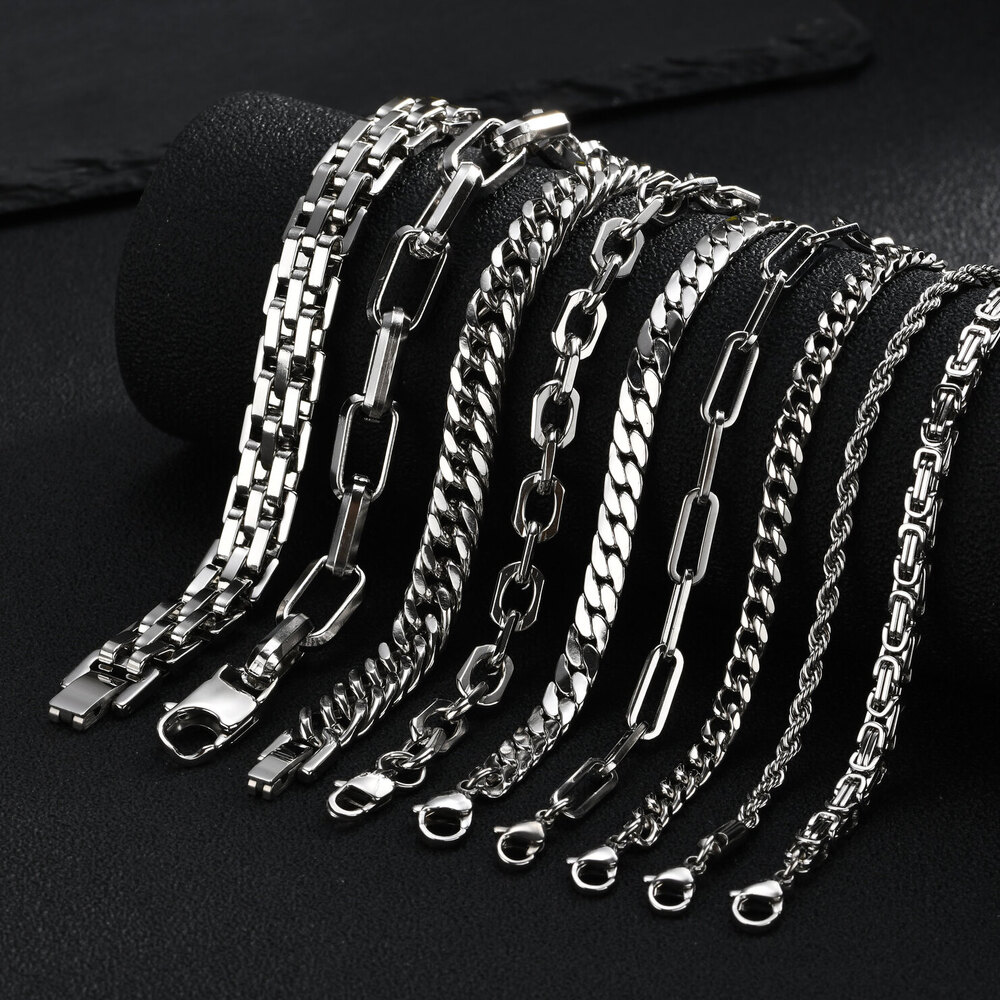 Bransoletki męskie w stylu pun – Ceramic Link Bracelet recenzja i cena