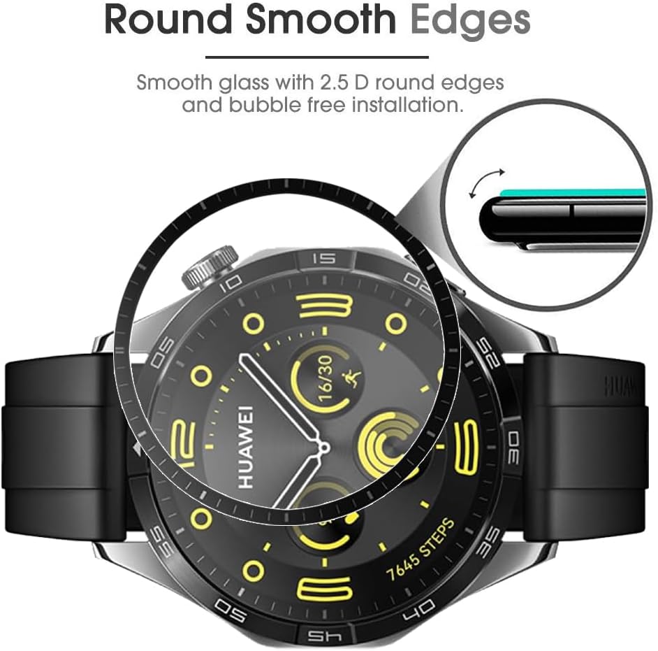 Folia 3D do zegarka Huawei GT5 – Watch Face Protector recenzja i cena