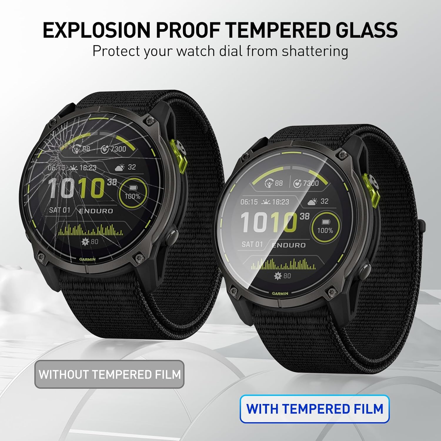 Folie ze szkła hartowanego do  – Watch Face Protector recenzja i cena