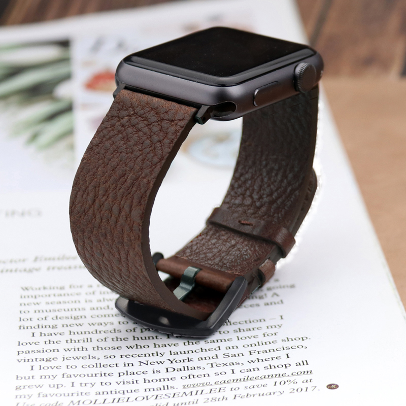 Włoski pasek ze skóry cielęcej – Smartwatch Accessories Shop recenzja i cena