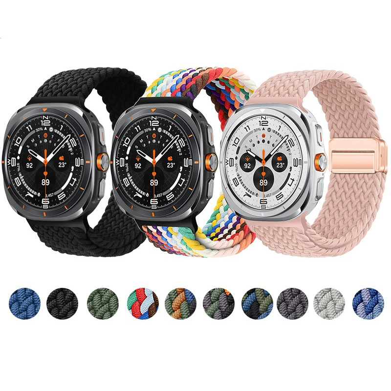 Pasek z nylonową plecionką do  – Samsung Smartwatch Ultra Accessories recenzja i cena