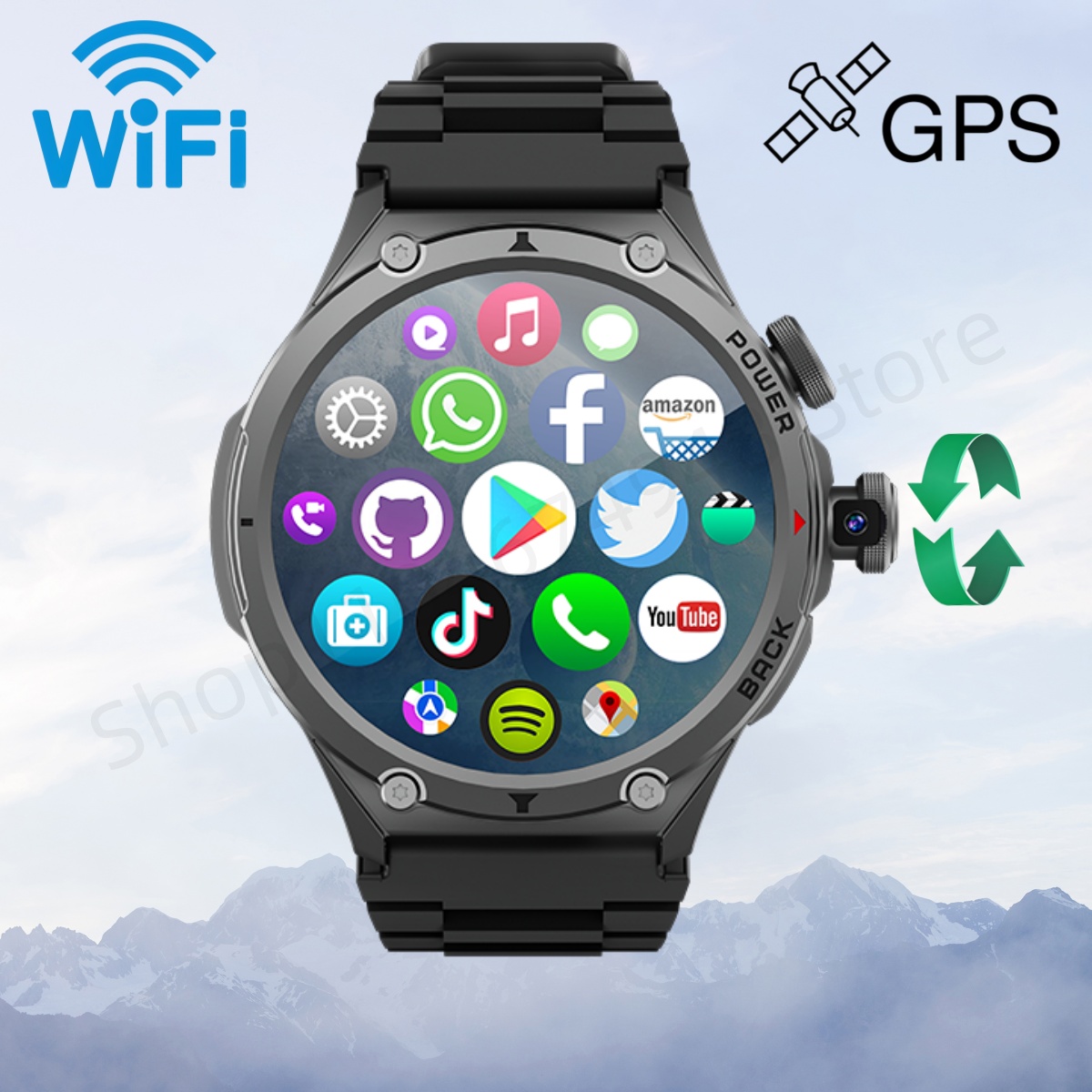 Smartwatch H12 4G LTE z WiFi,  – Smartwatch Store recenzja i cena