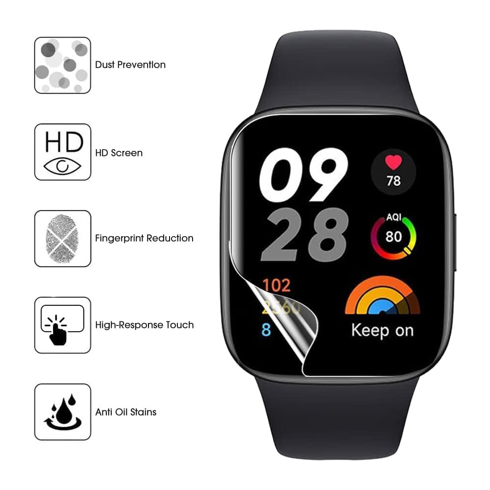 3/6 sztuk hydrożelowa folia oc – Watch Face Protector recenzja i cena