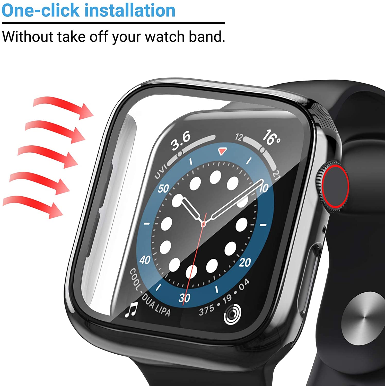 Szkło + osłona do etui Apple W – Smartwatch Band Accessories recenzja i cena