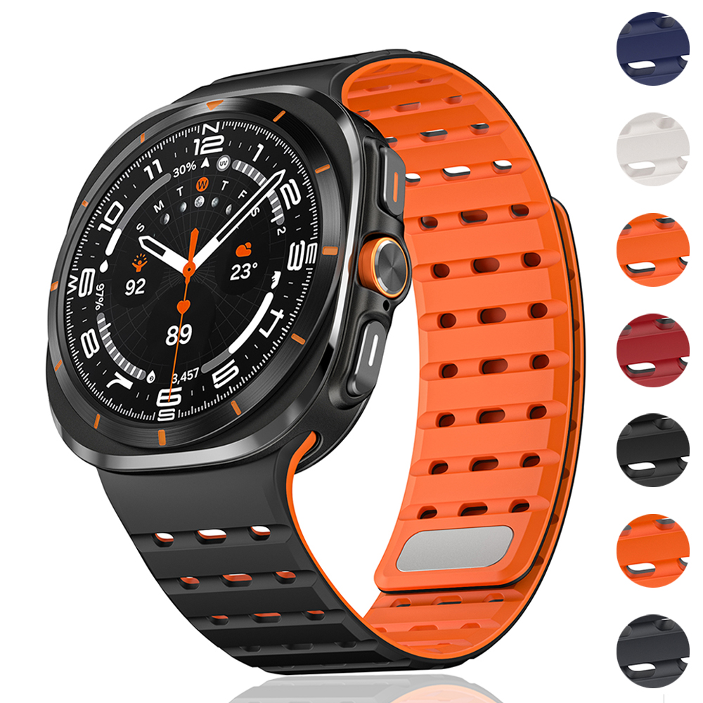 Miękki magnetyczny silikonowy  – Samsung Smartwatch Ultra Accessories recenzja i cena