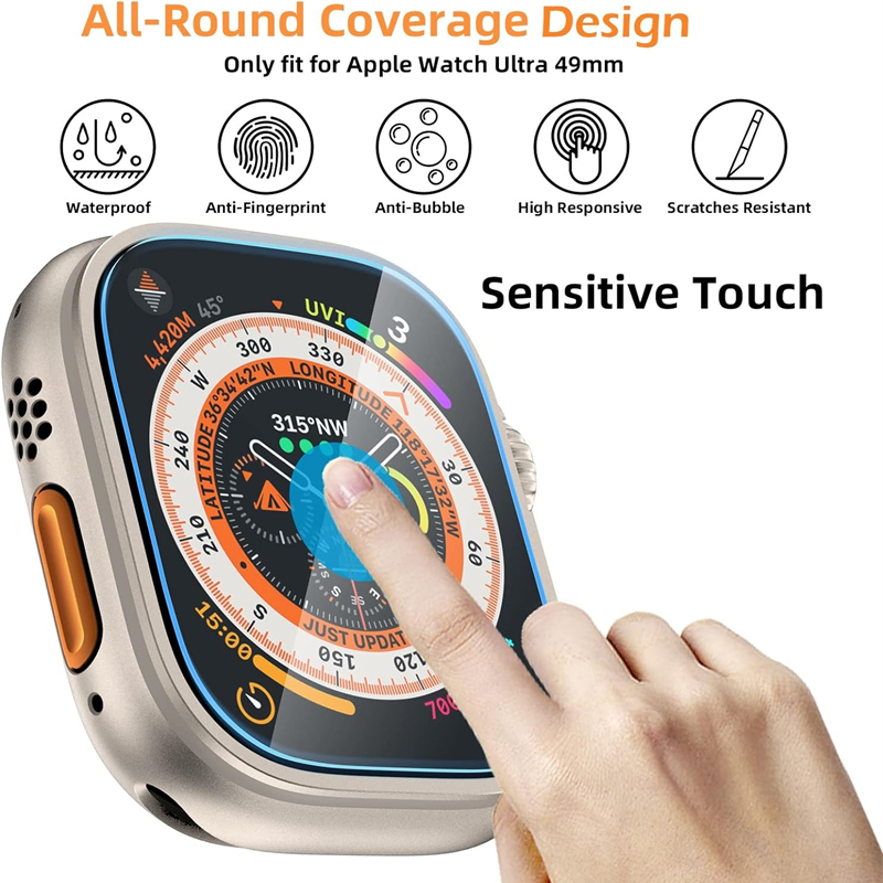 Szkło hartowane do Apple Watch – Watch Face Protector recenzja i cena