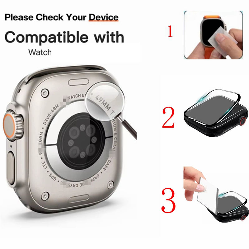 3 sztuki folii ochronnych + 1  – Smartwatch Band Accessories recenzja i cena