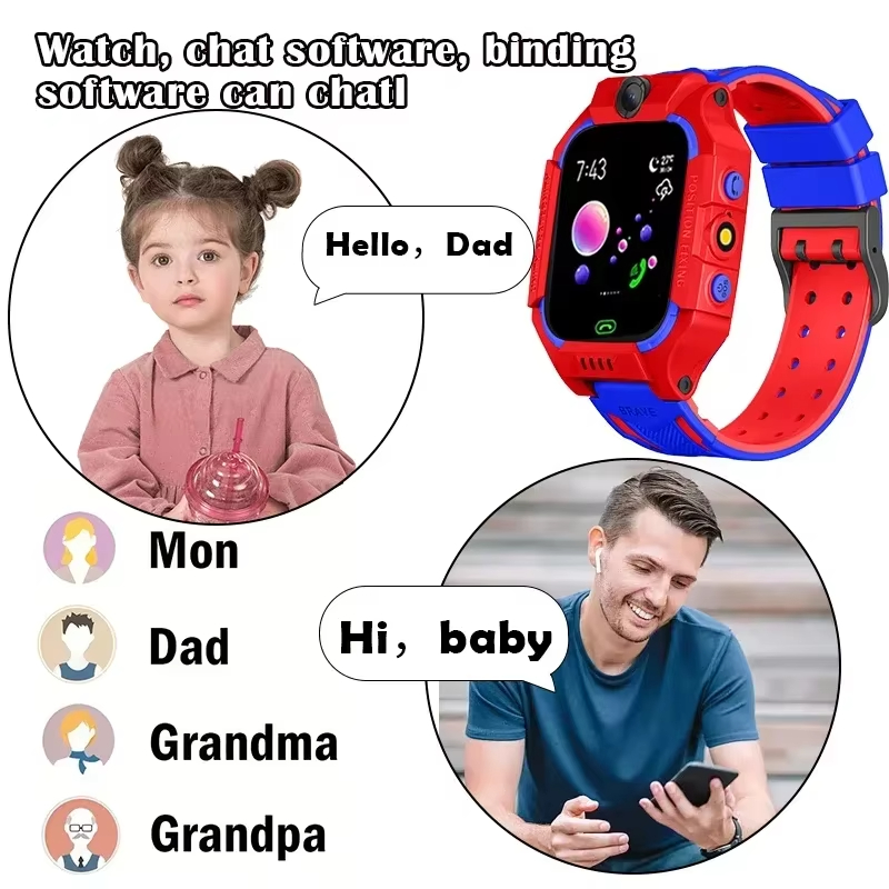 Lenovo 4G 5G Dziecięcy Smartwa – Android Smartwatch Accessories recenzja i cena