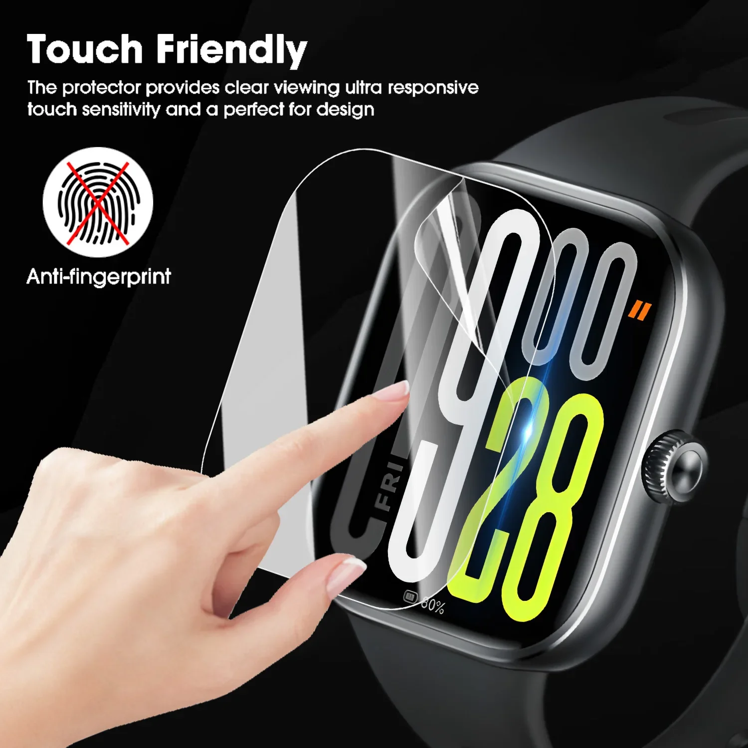 1-5 SZTUK Folia Hydrożelowa Oc – Watch Face Protector recenzja i cena