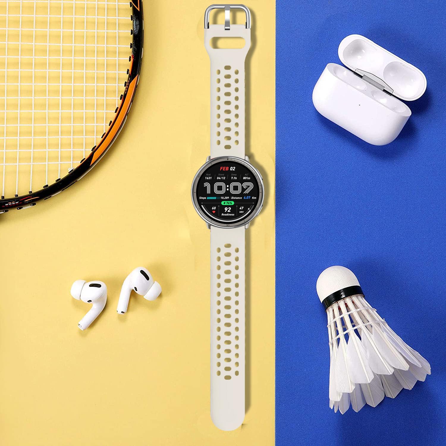 Pasek 20mm do Amazfit Active 2 – Titan Smartwatch Accessories recenzja i cena